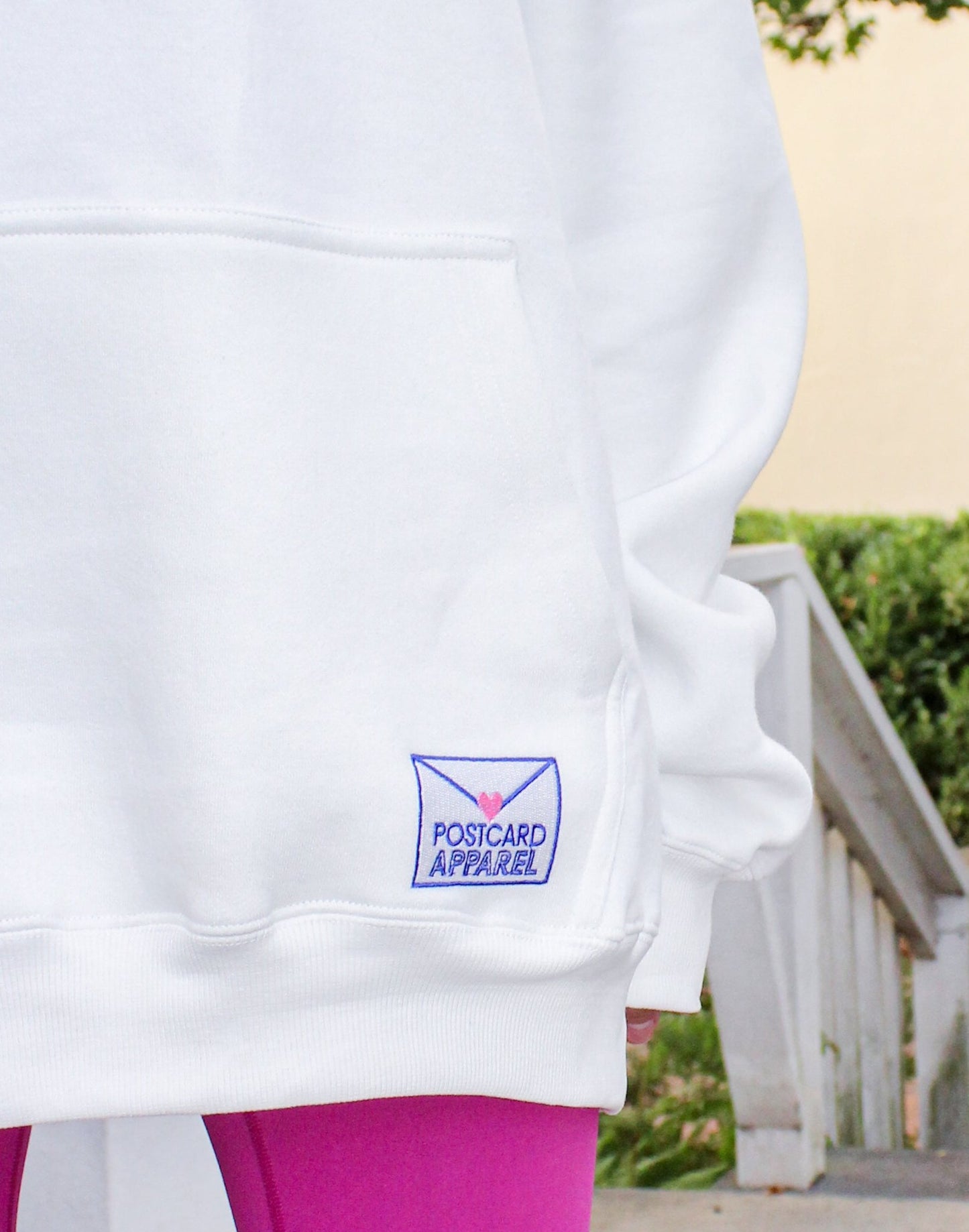 A Postcard from Malibu Embroidered Hoodie